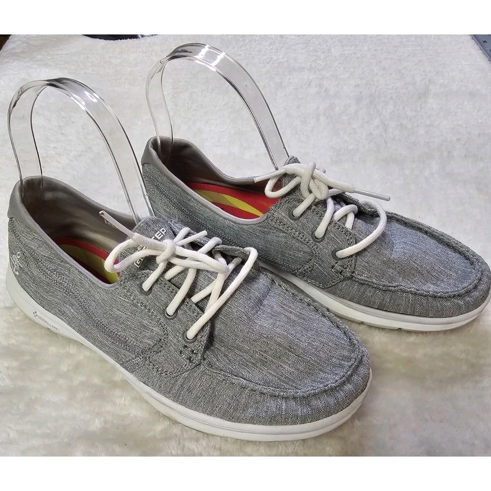 Skechers Goga Max Slip On Boat Shoes Womens Size 9